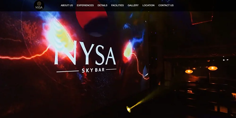 NysaSkybar Webpage