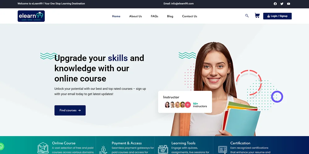 eLearn Webpage
