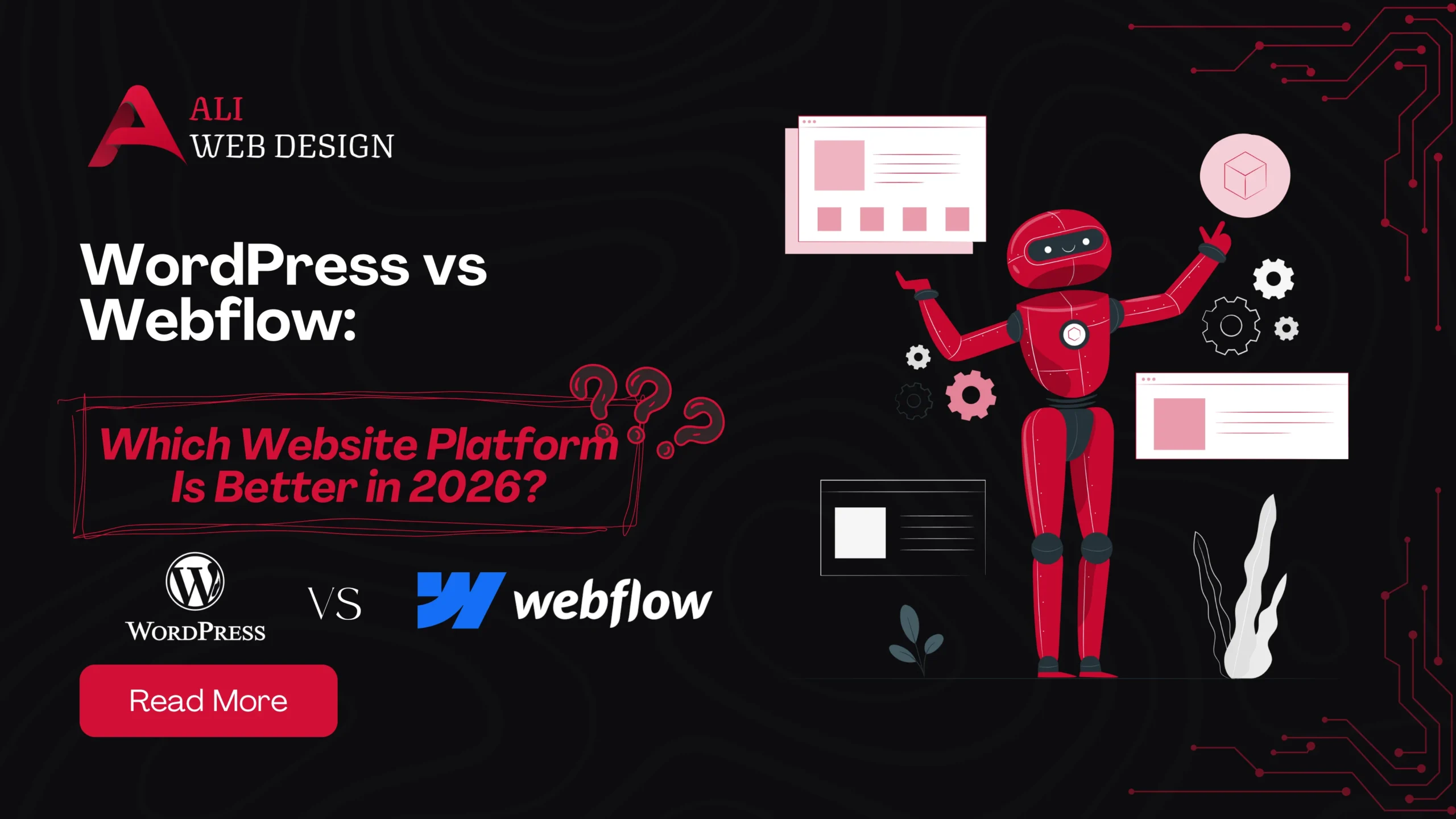 WordPress vs Webflow